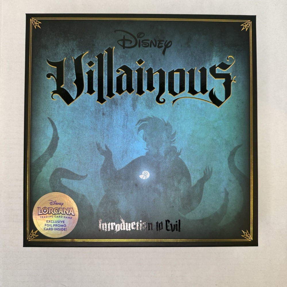 Disney Villainous Introduction To Evil, With Exclusive Disney Lorcana Foil Promo